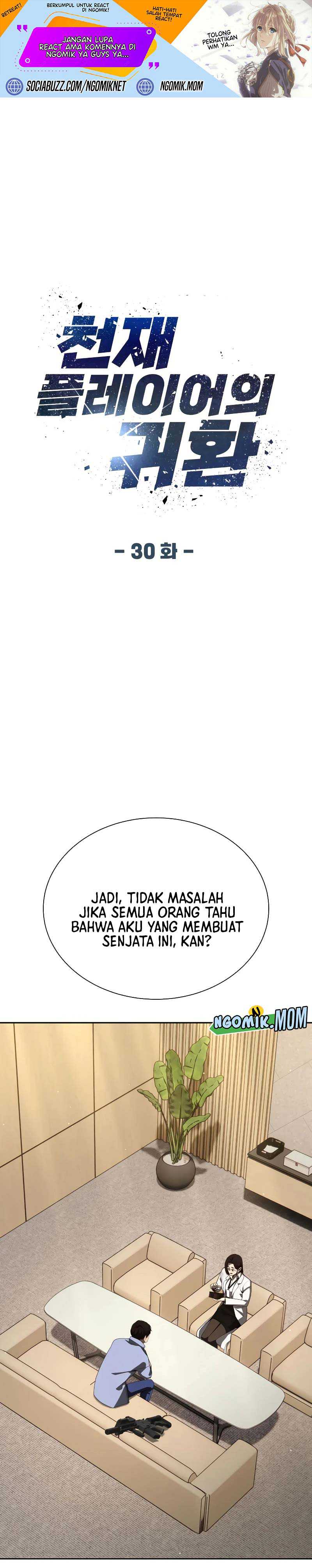 Return of the Genius Player chapter 30