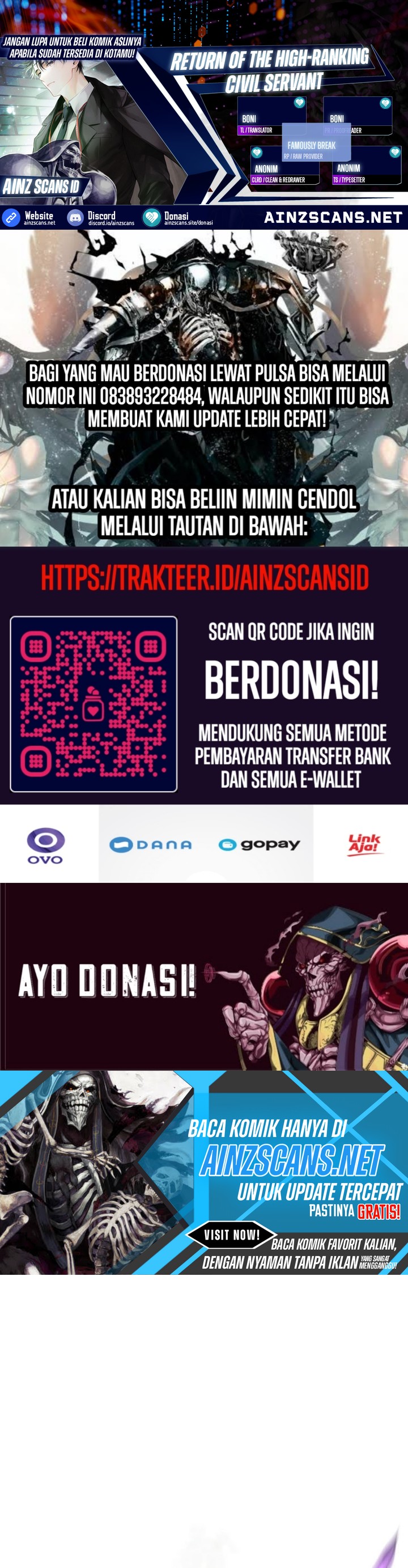 Return of the High-Ranking Civil Servant Chapter 06 Bahasa Indonesia