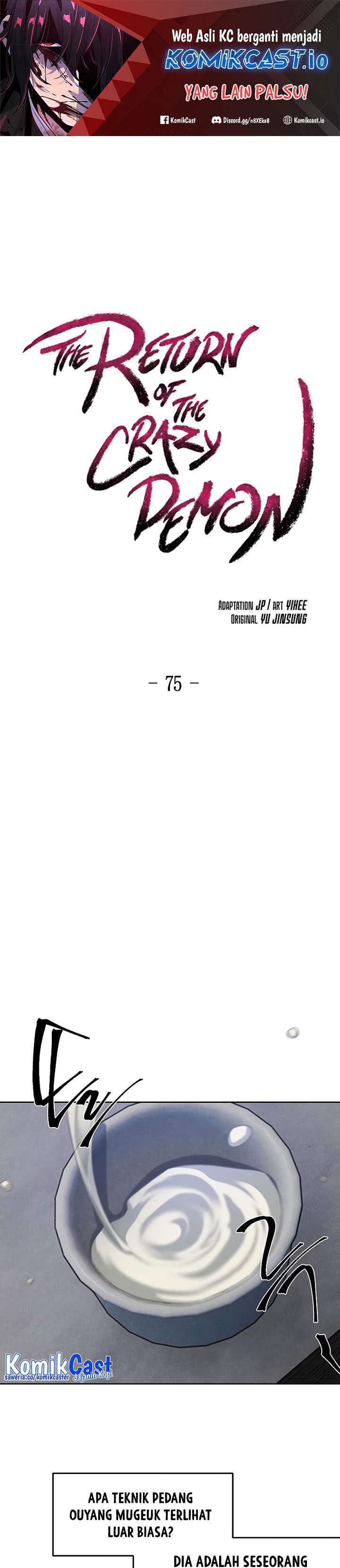 Return of the Mad Demon Chapter 75 Bahasa Indonesia