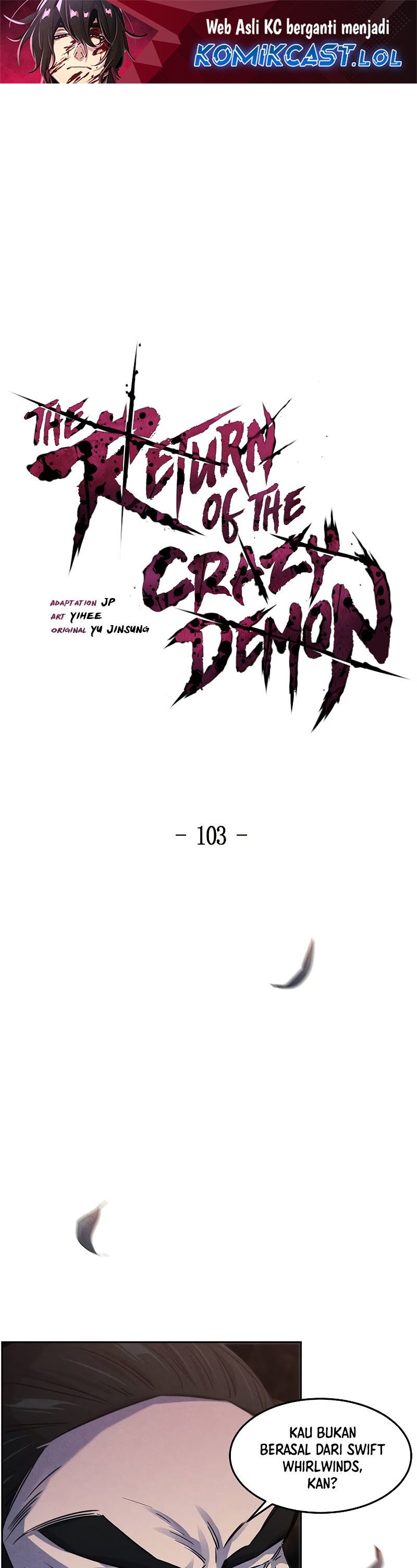 Return of the Mad Demon chapter 103