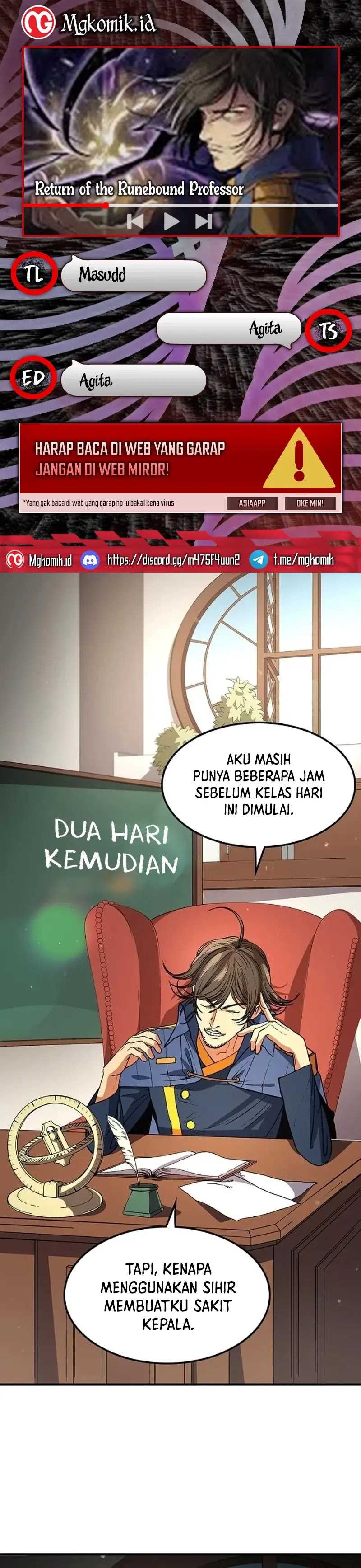 Return of the Runebound Professor chapter 8