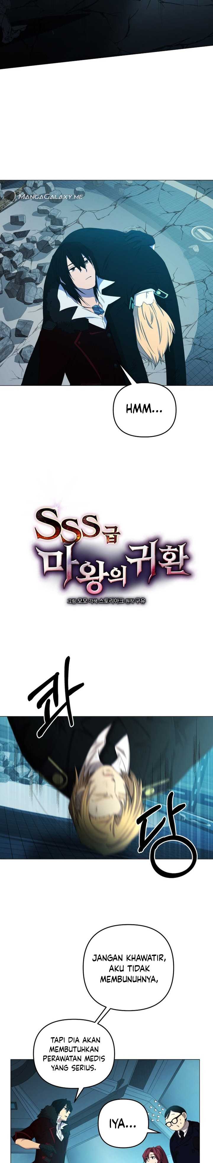 Return of the SSS-Class Demon Lord Chapter 16 Bahasa Indonesia