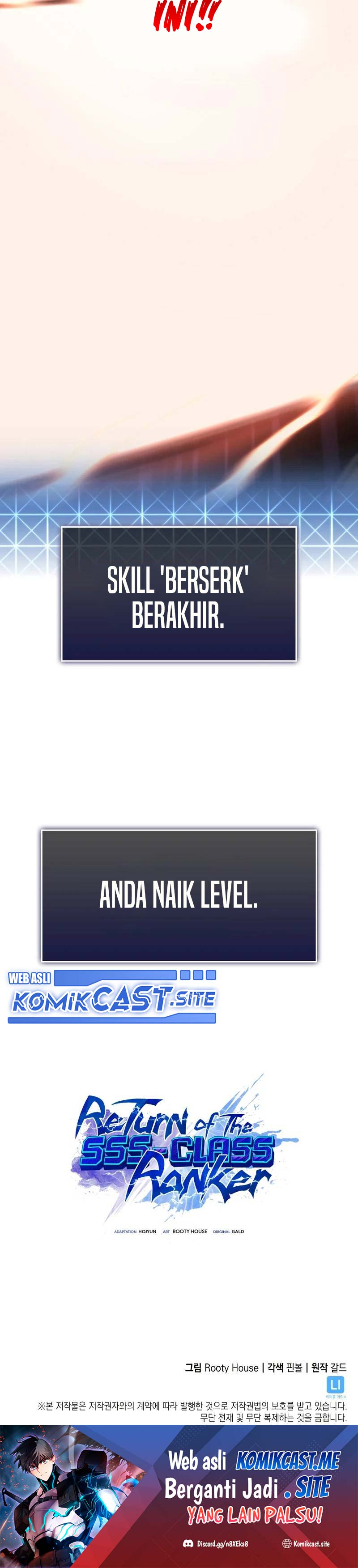 Return of the SSS-Class Ranker Chapter 32 Bahasa Indonesia