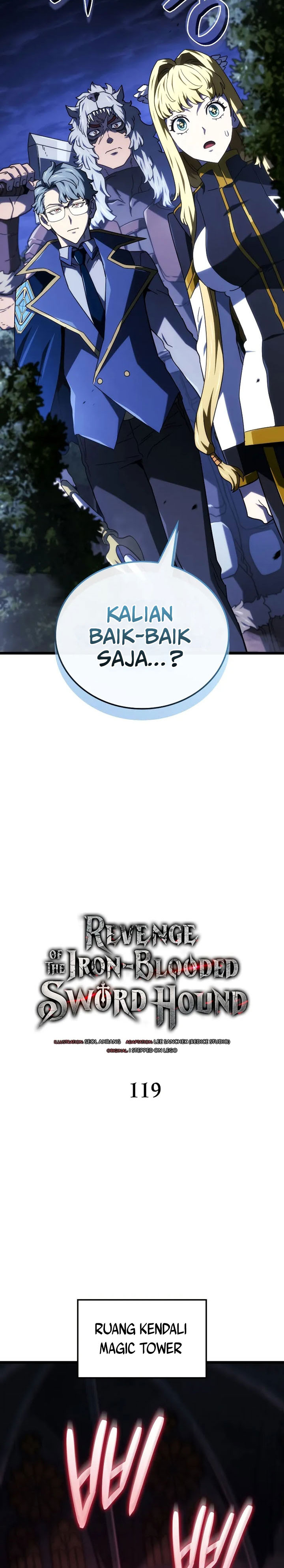 Revenge of the Iron-Blooded Sword Hound Chapter 119 Bahasa Indonesia