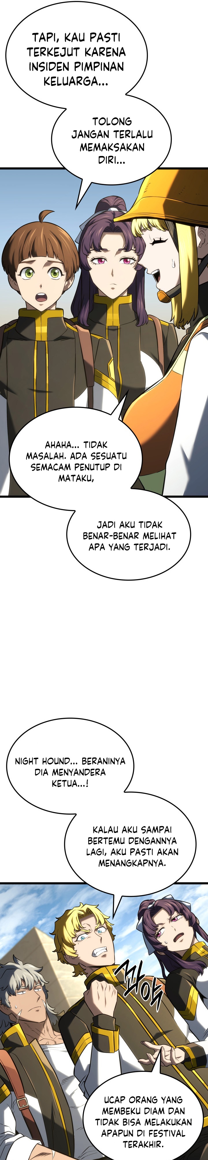 Revenge of the Iron-Blooded Sword Hound Chapter 144 Bahasa Indonesia