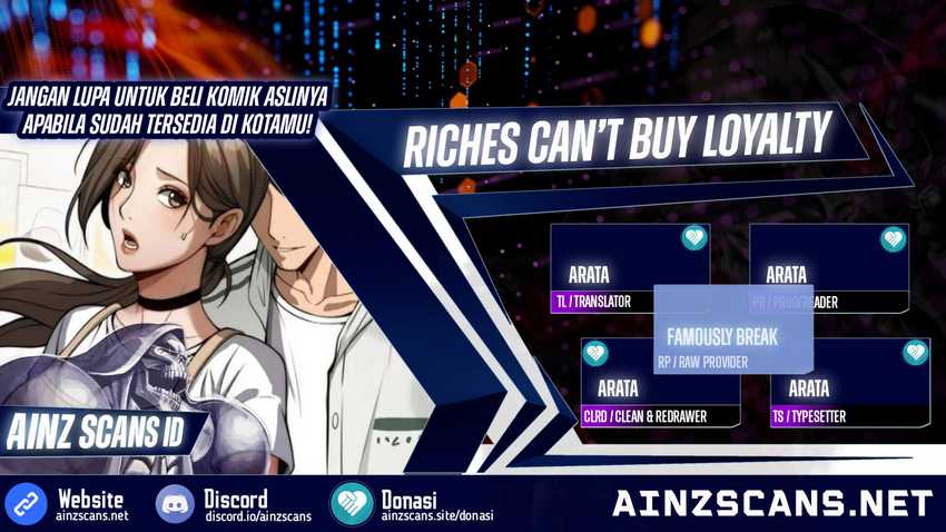 Riches Can’t Buy Loyalty chapter 31