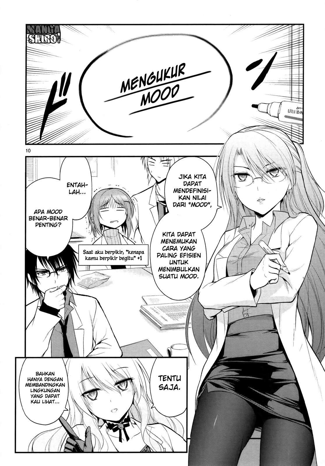 Rikei ga Koi ni Ochita no de Shoumei shitemita. chapter 14