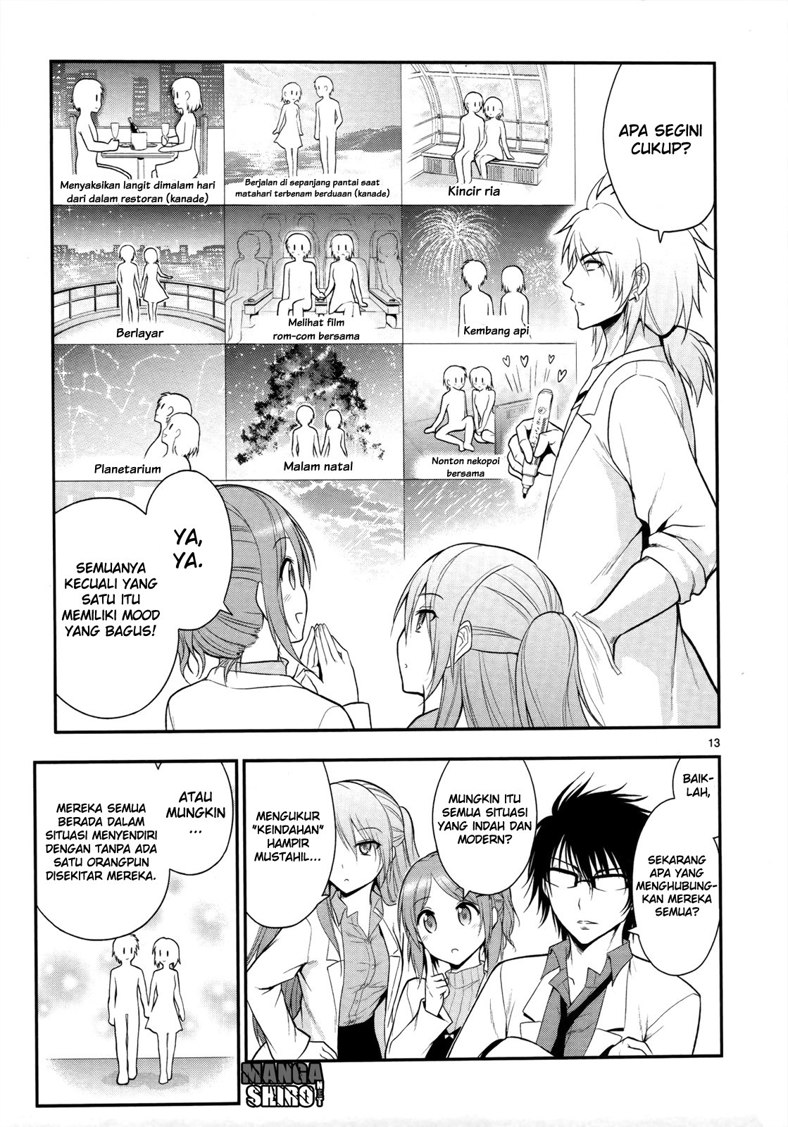 Rikei ga Koi ni Ochita no de Shoumei shitemita. chapter 14