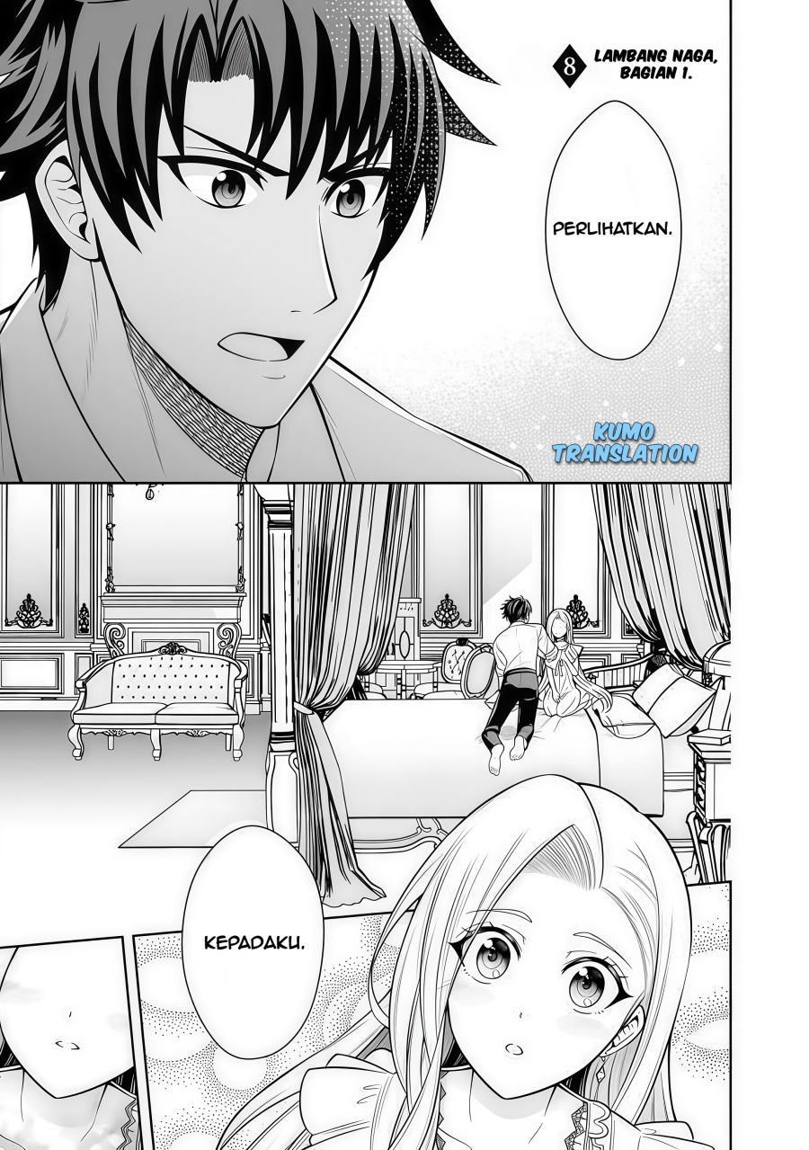 Rinkoku kara Kita Yome ga Kawaisugite Doushiyou Chapter 08.1 Bahasa Indonesia