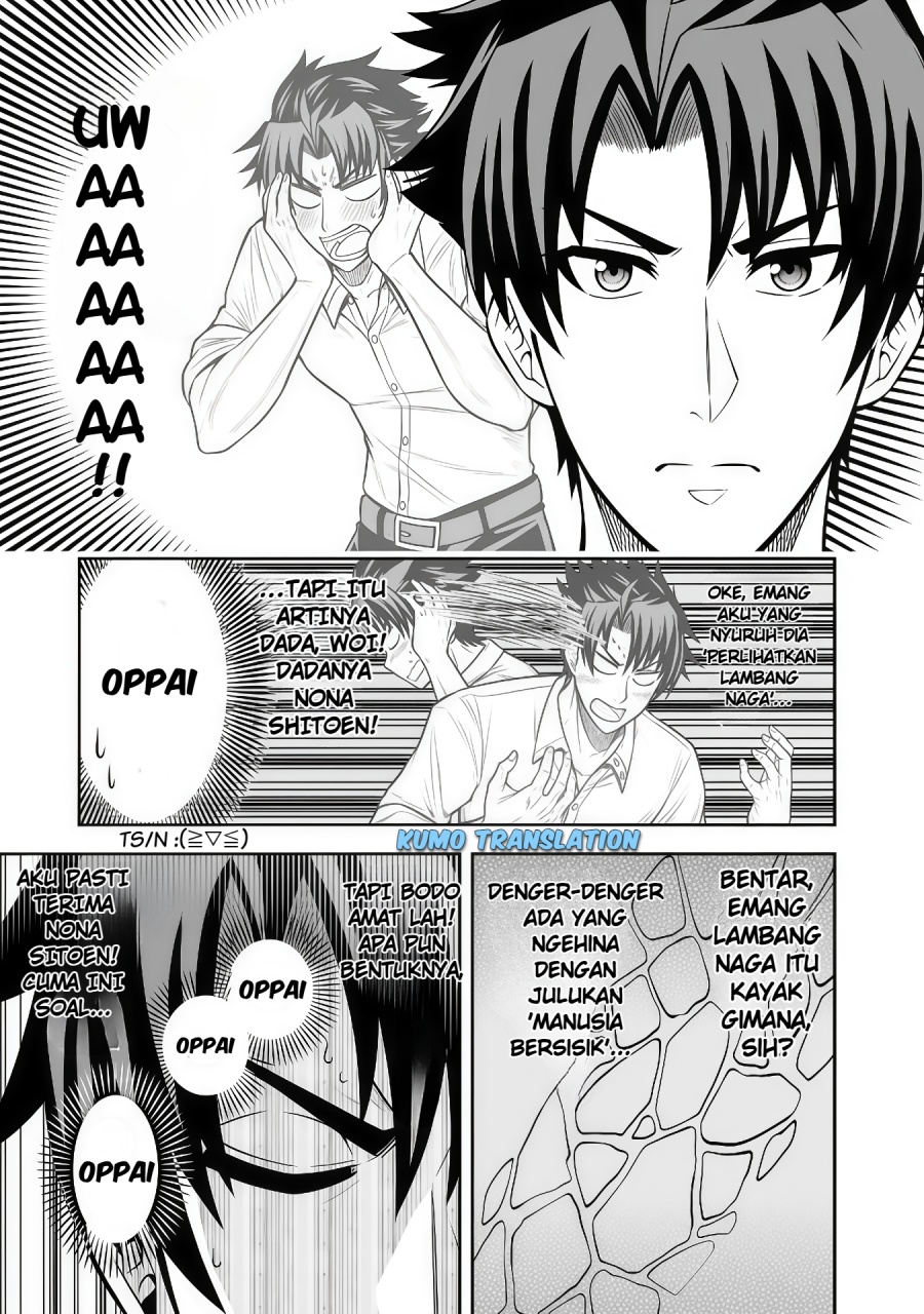 Rinkoku kara Kita Yome ga Kawaisugite Doushiyou Chapter 08.1 Bahasa Indonesia