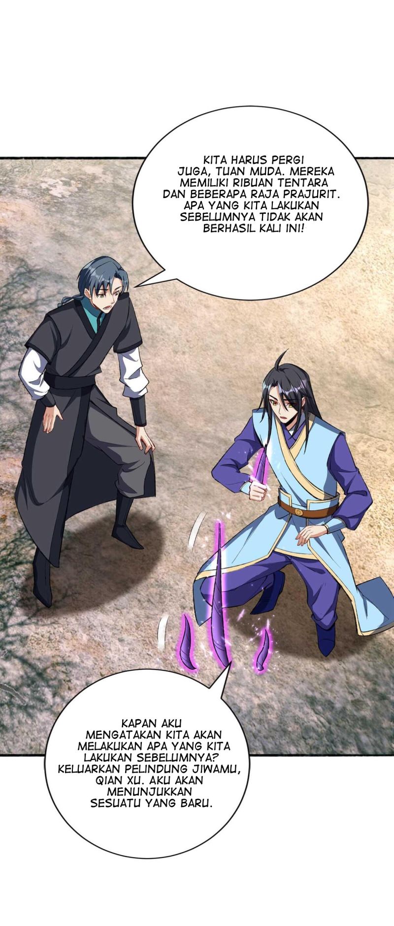 Rise of The Demon King Chapter 142 Bahasa Indonesia