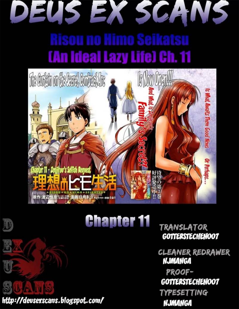 Risou no Himo Seikatsu Chapter 11 Bahasa Indonesia