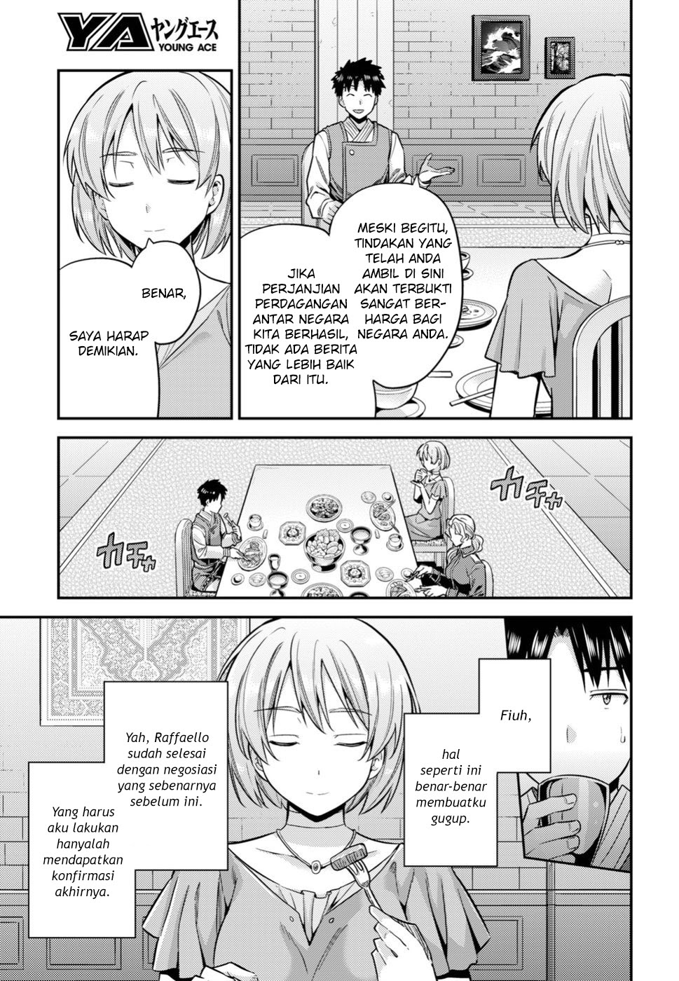 Risou no Himo Seikatsu Chapter 28 Bahasa Indonesia