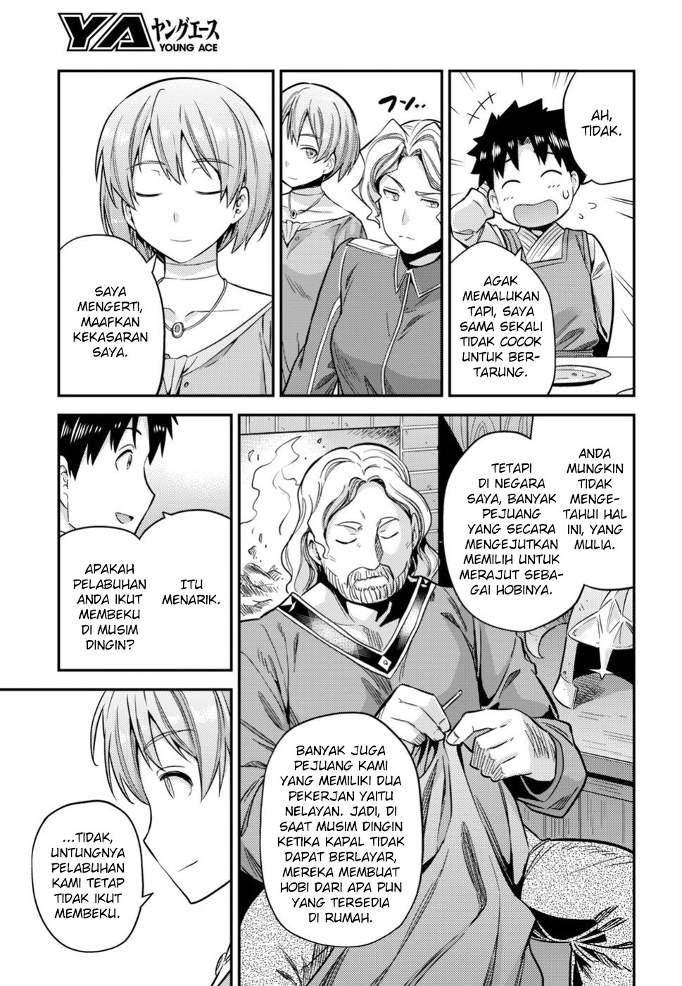 Risou no Himo Seikatsu Chapter 28 Bahasa Indonesia