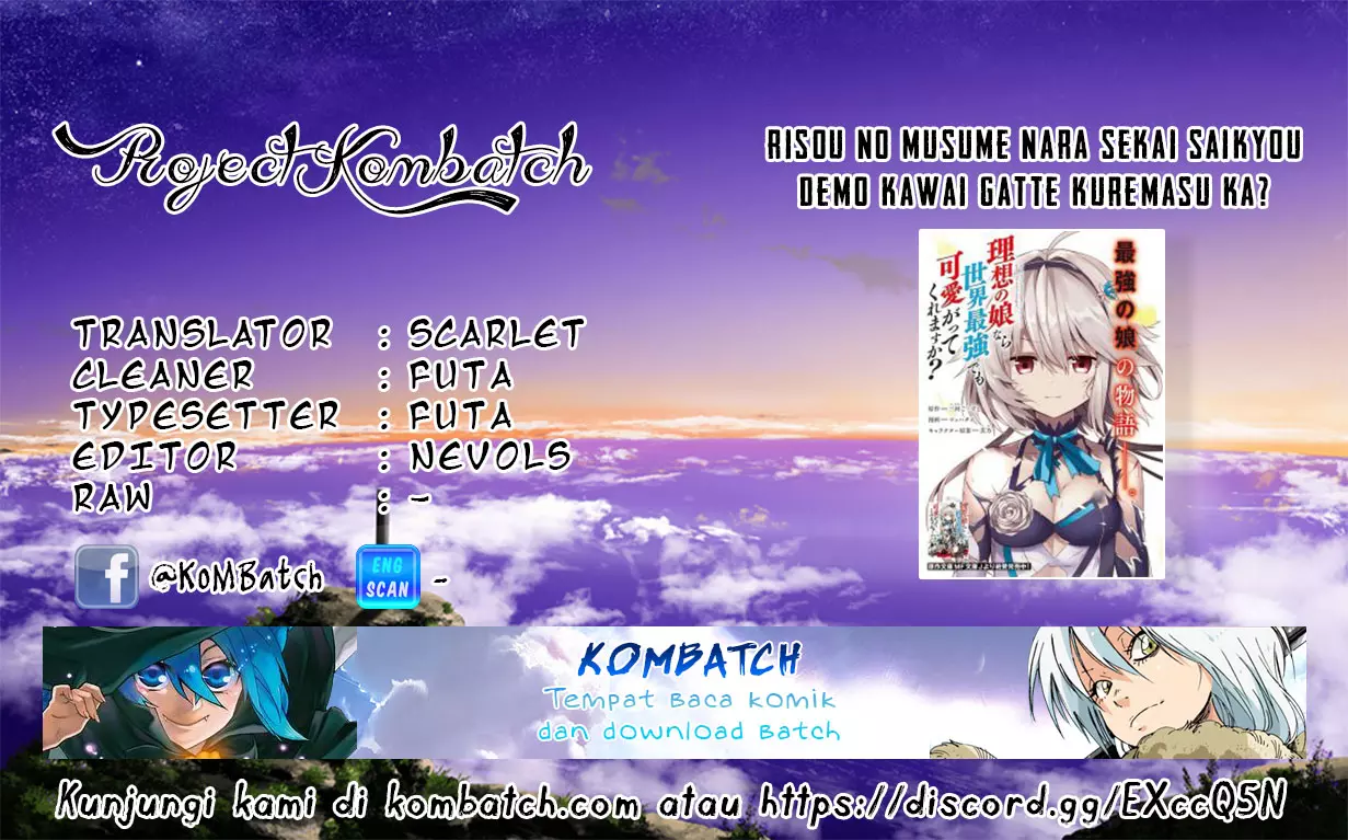 Risou no Musume Nara Sekai Saikyou Demo Kawaigatte Kuremasuka Chapter 03.2 Bahasa Indonesia
