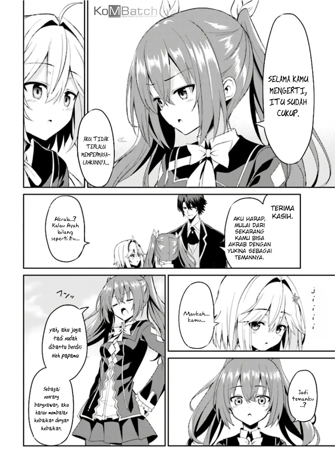 Risou no Musume Nara Sekai Saikyou Demo Kawaigatte Kuremasuka Chapter 03.2 Bahasa Indonesia