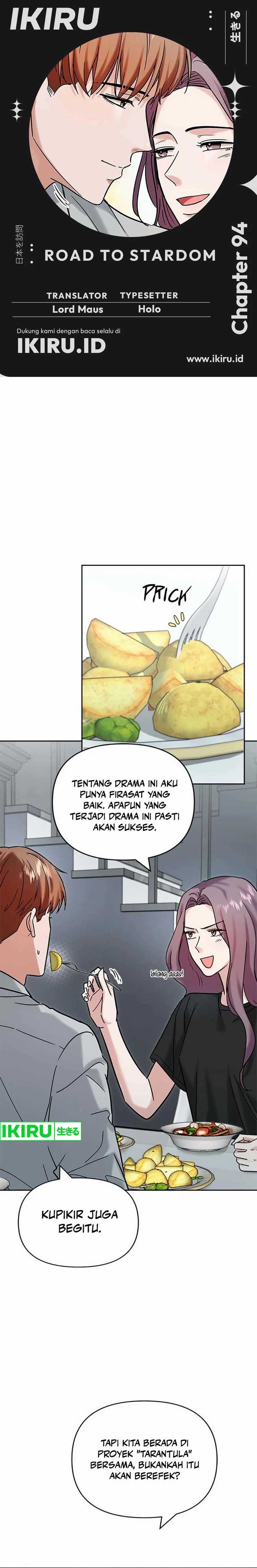 Road to Stardom Chapter 94 Bahasa Indonesia