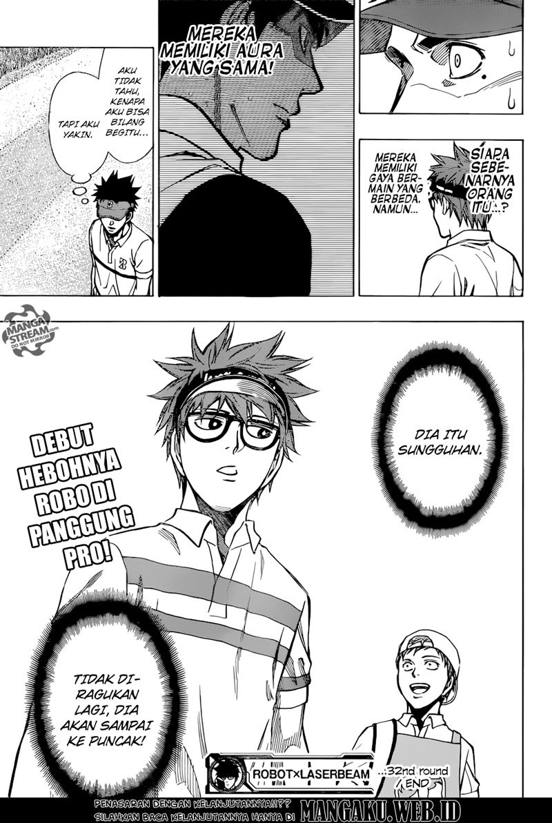 Robot x Laserbeam Chapter 32 Bahasa Indonesia