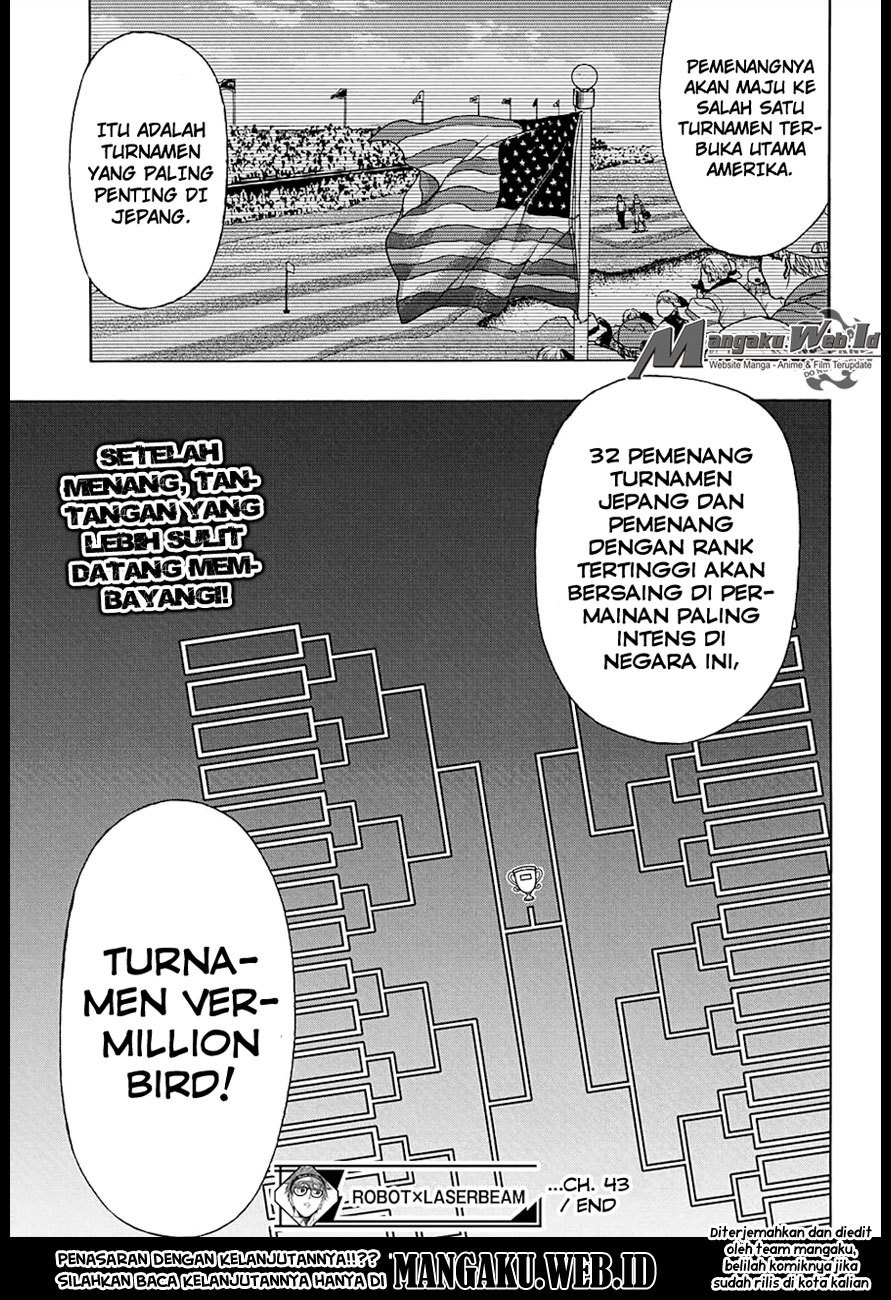 Robot x Laserbeam Chapter 43 Bahasa Indonesia