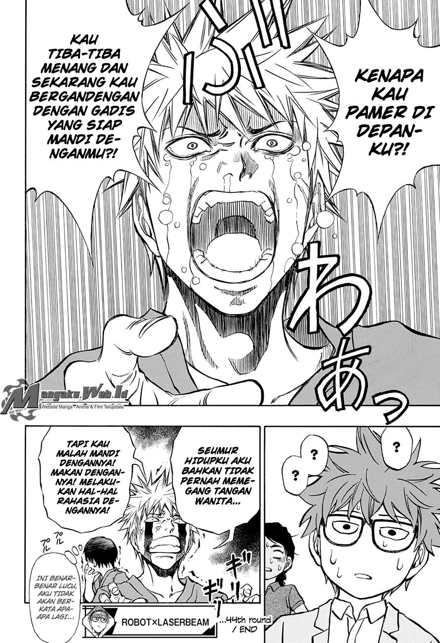 Robot x Laserbeam Chapter 44 Bahasa Indonesia
