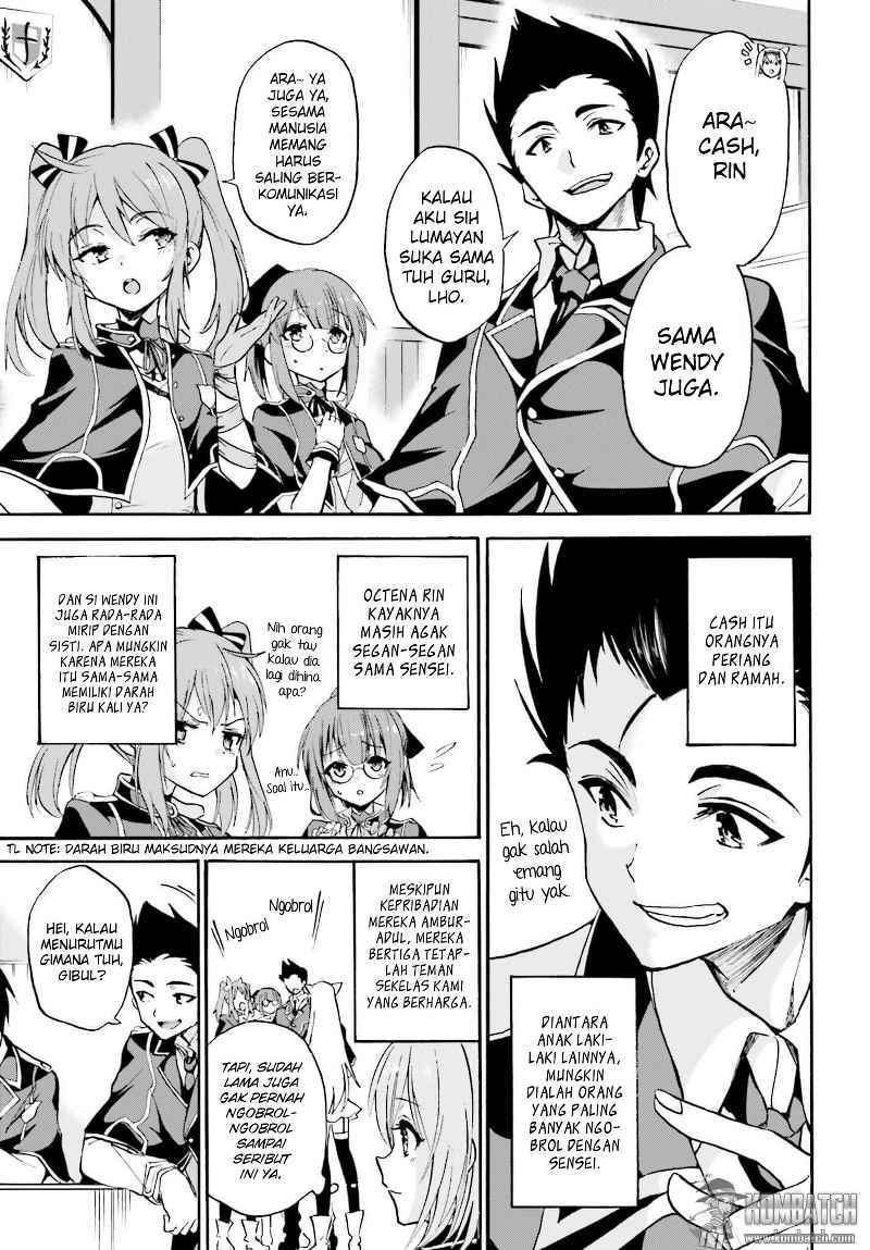 Roku de Nashi Majutsu Koushi to Kinki Kyouten chapter 8