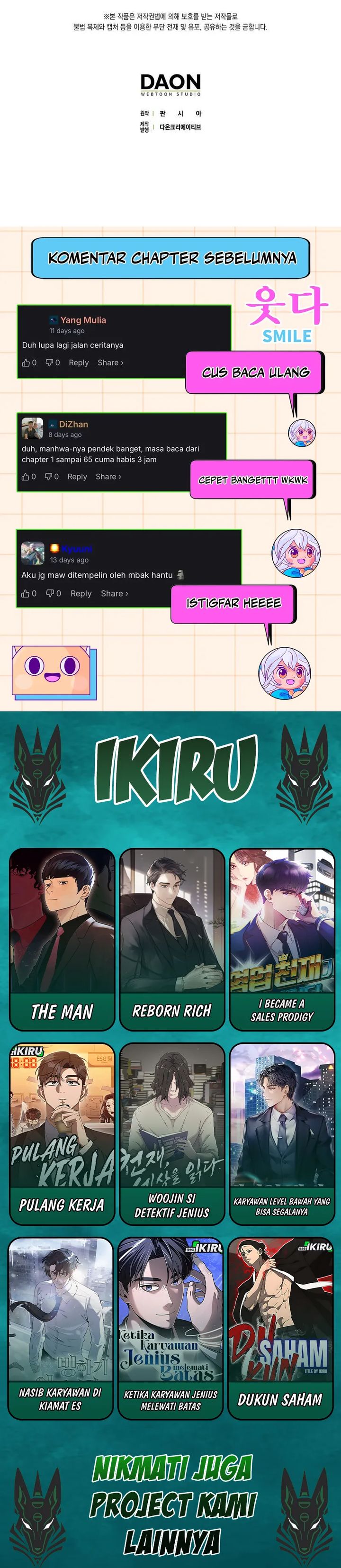 Rookie but One-In-A-Million Actor Chapter 66 Bahasa Indonesia