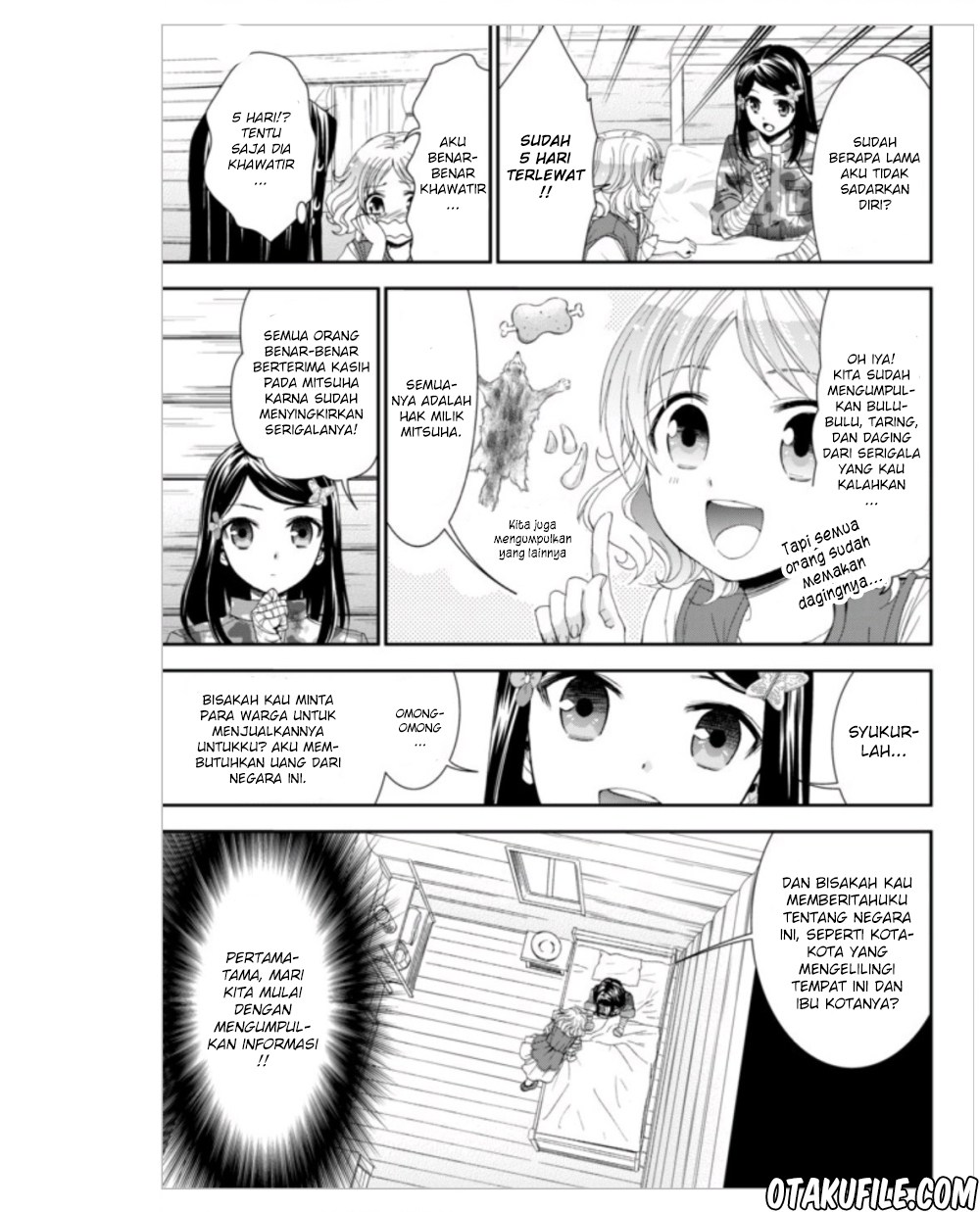 Rougo ni sonaete i sekai de 8 man-mai no kinka o tamemasu Chapter 04 Bahasa Indonesia