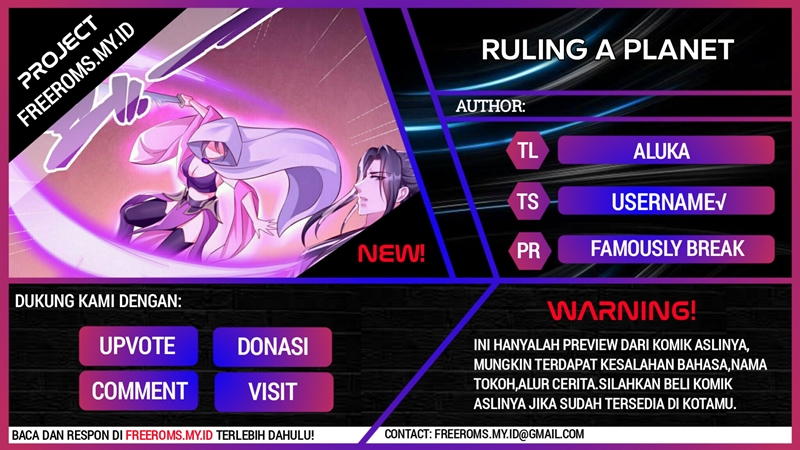 Ruling a Planet Chapter 10 Bahasa Indonesia