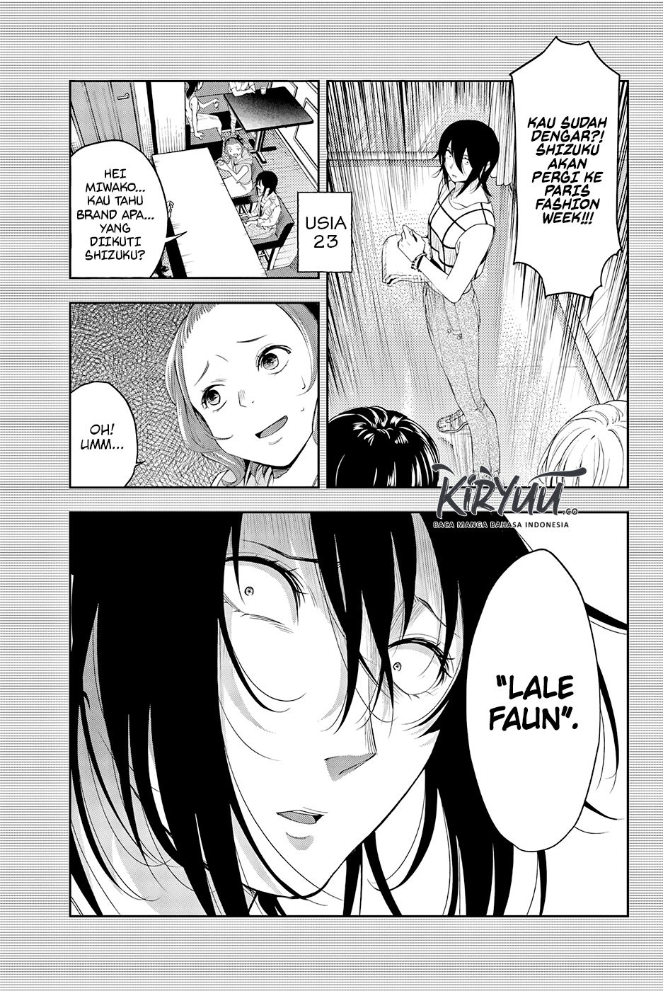 Runway de Waratte chapter 40