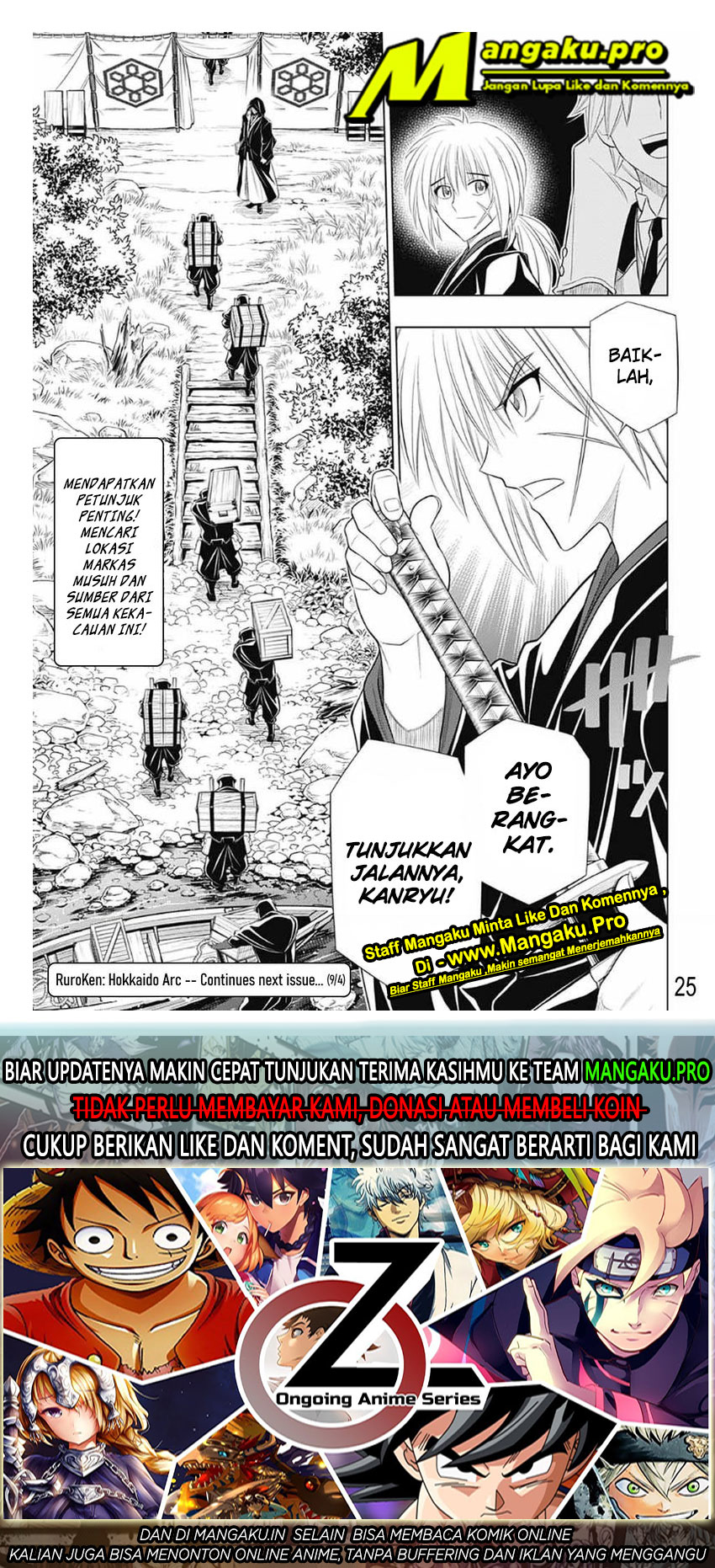 Rurouni Kenshin: Meiji Kenkaku Romantan – Hokkaido-hen chapter 27