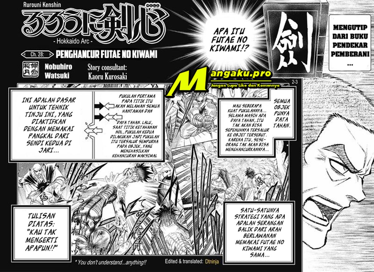 Rurouni Kenshin: Meiji Kenkaku Romantan – Hokkaido-hen chapter 28