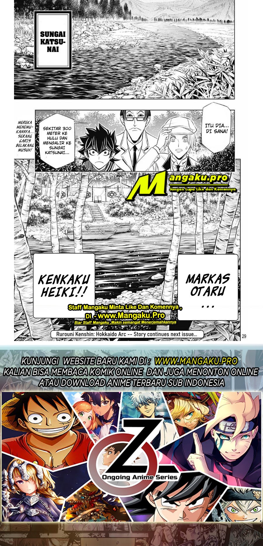 Rurouni Kenshin: Meiji Kenkaku Romantan – Hokkaido-hen chapter 28