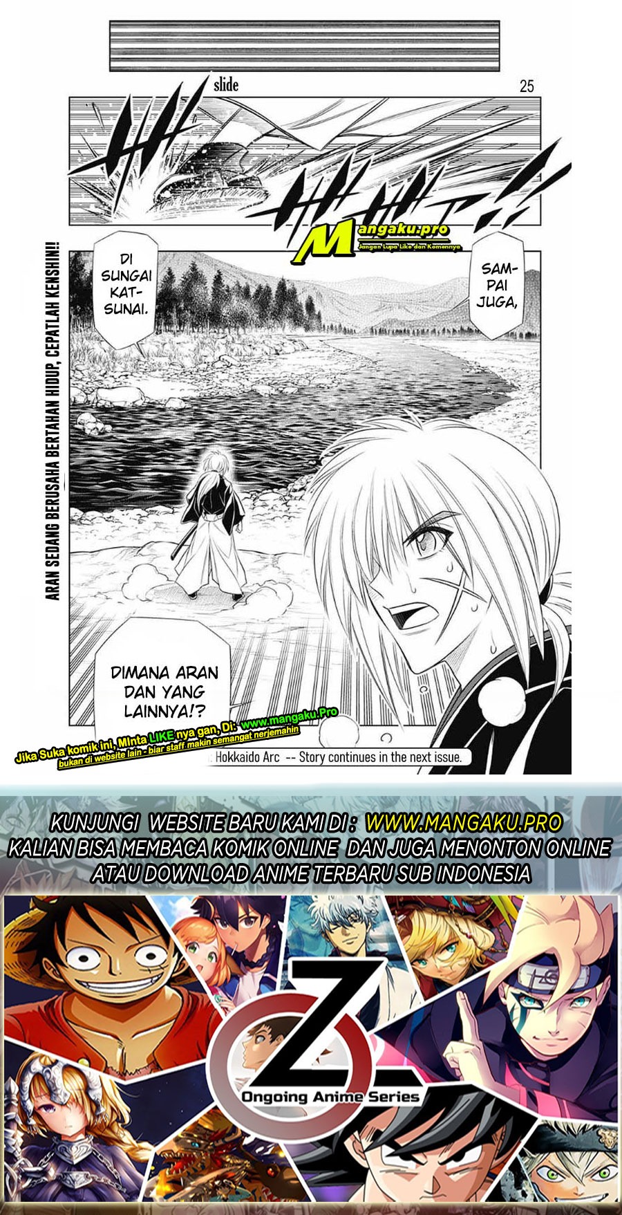 Rurouni Kenshin: Meiji Kenkaku Romantan – Hokkaido-hen chapter 31