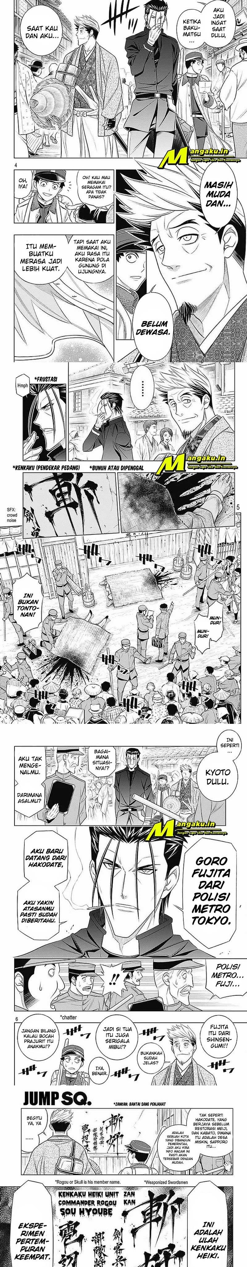 Rurouni Kenshin: Meiji Kenkaku Romantan – Hokkaido-hen Chapter 36 Bahasa Indonesia