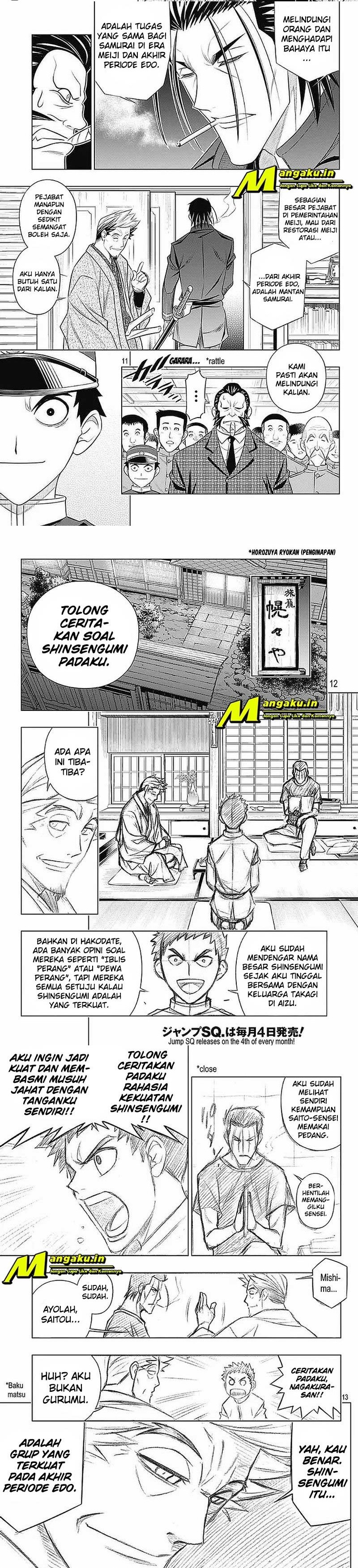 Rurouni Kenshin: Meiji Kenkaku Romantan – Hokkaido-hen Chapter 36 Bahasa Indonesia