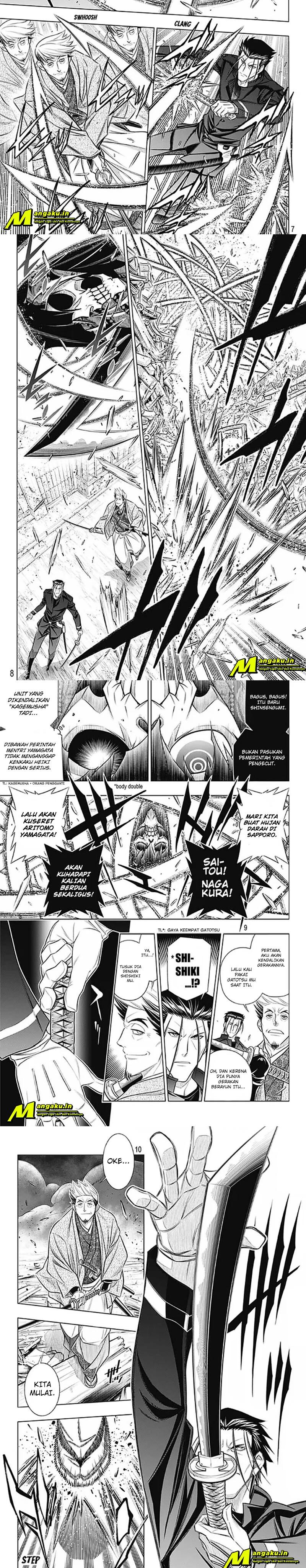 Rurouni Kenshin: Meiji Kenkaku Romantan – Hokkaido-hen chapter 42