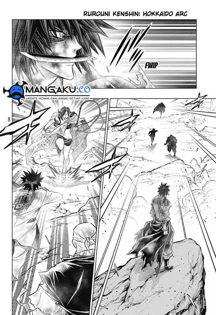 Rurouni Kenshin: Meiji Kenkaku Romantan – Hokkaido-hen Chapter 59 Bahasa Indonesia