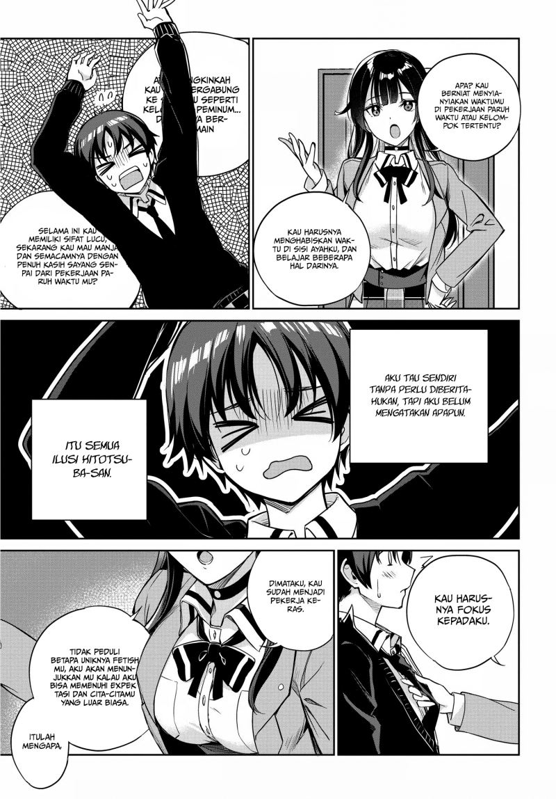 Ryoushin no Shakkin wo Katagawari Shite Morau Jouken wa Nihon’ichi Kawaii Joshikousei to Issho ni Kurasu Koto Deshita Chapter 04 Bahasa Indonesia