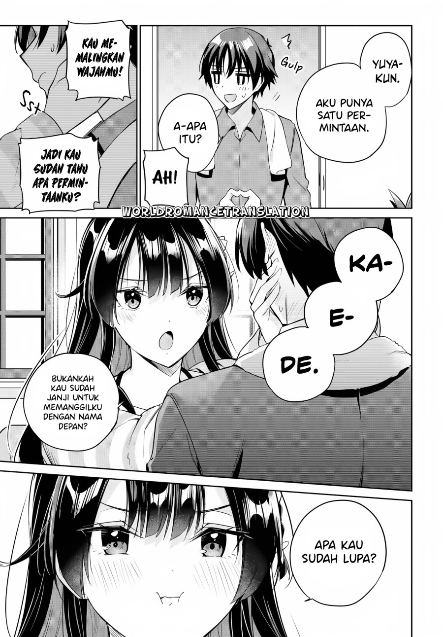 Ryoushin no Shakkin wo Katagawari Shite Morau Jouken wa Nihon’ichi Kawaii Joshikousei to Issho ni Kurasu Koto Deshita chapter 15