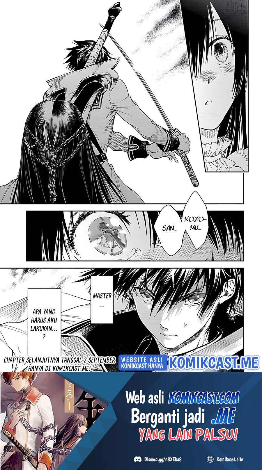 Ryū Kusari no Orishin no Naka no “Kokoro” Chapter 18 Bahasa Indonesia