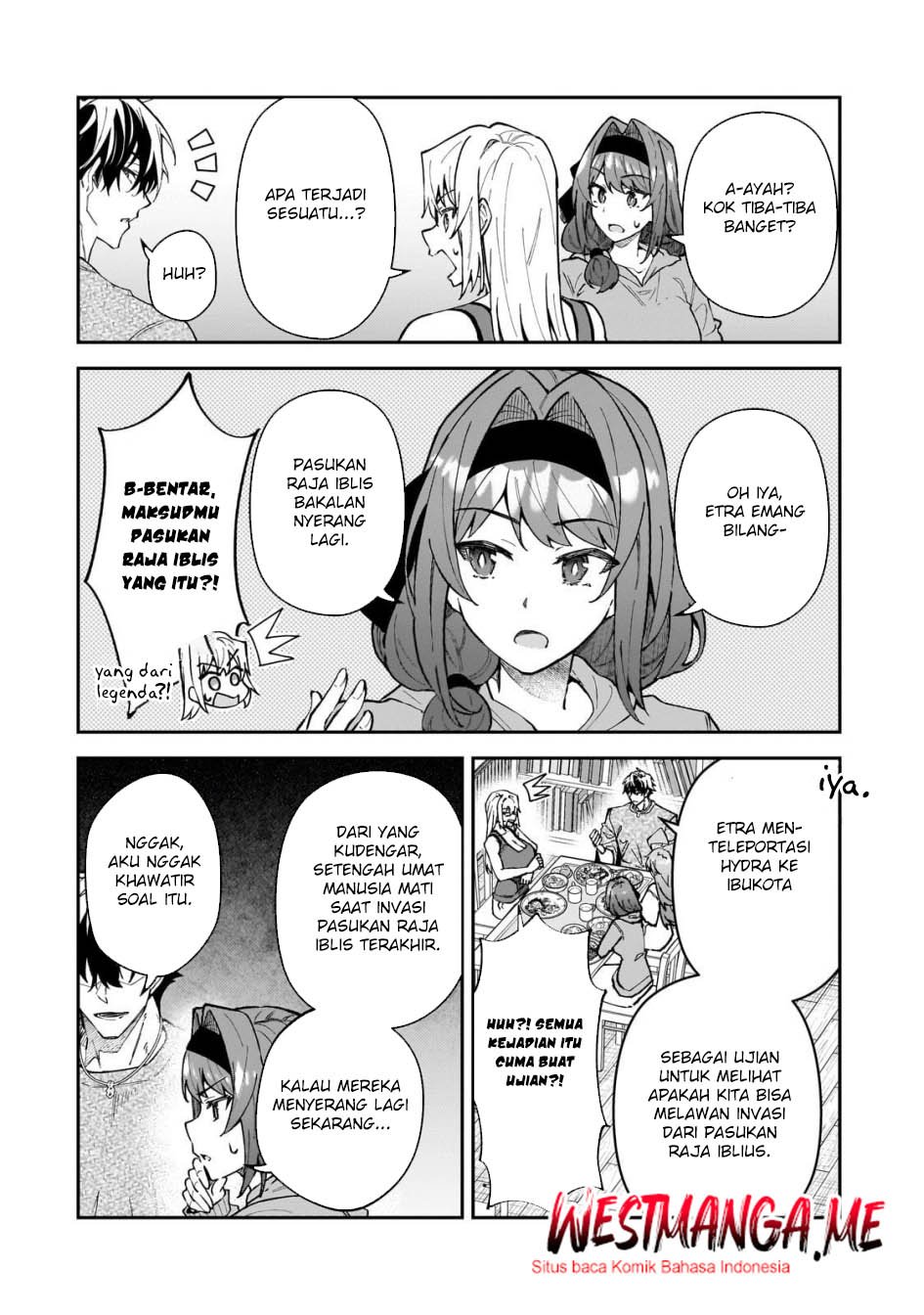 S Rank Boukensha de aru Ore no Musume-tachi wa Juudo no Father Con deshita Chapter 49 Bahasa Indonesia