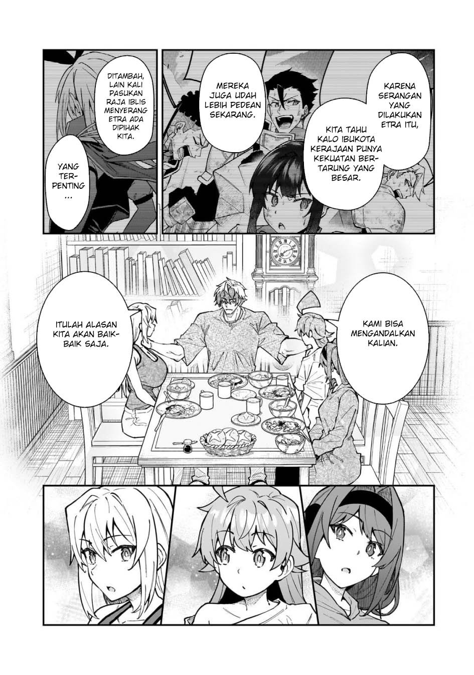 S Rank Boukensha de aru Ore no Musume-tachi wa Juudo no Father Con deshita Chapter 49 Bahasa Indonesia