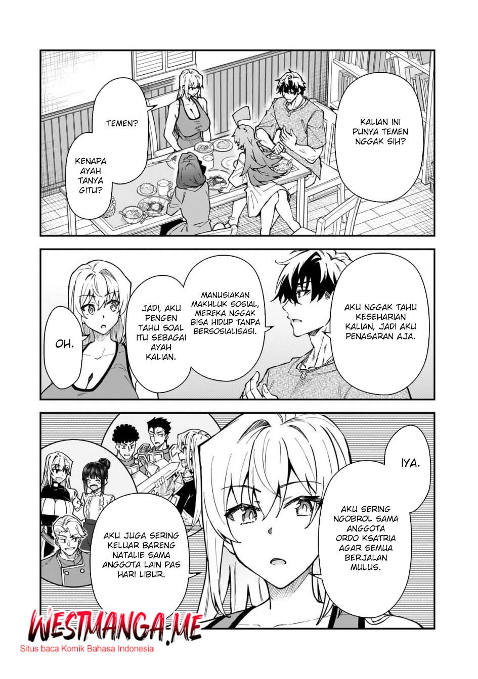 S Rank Boukensha de aru Ore no Musume-tachi wa Juudo no Father Con deshita Chapter 49 Bahasa Indonesia