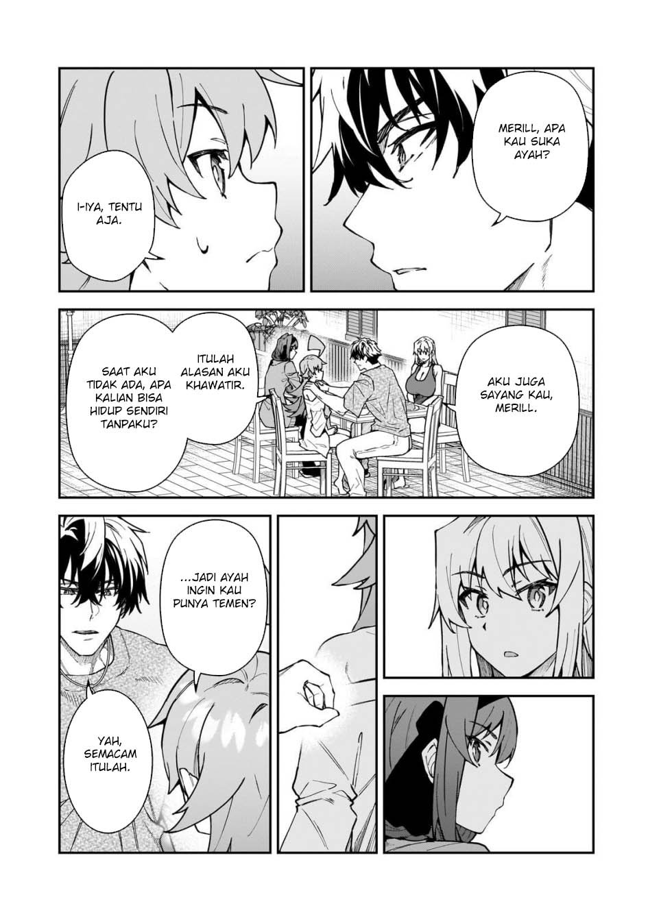 S Rank Boukensha de aru Ore no Musume-tachi wa Juudo no Father Con deshita Chapter 49 Bahasa Indonesia