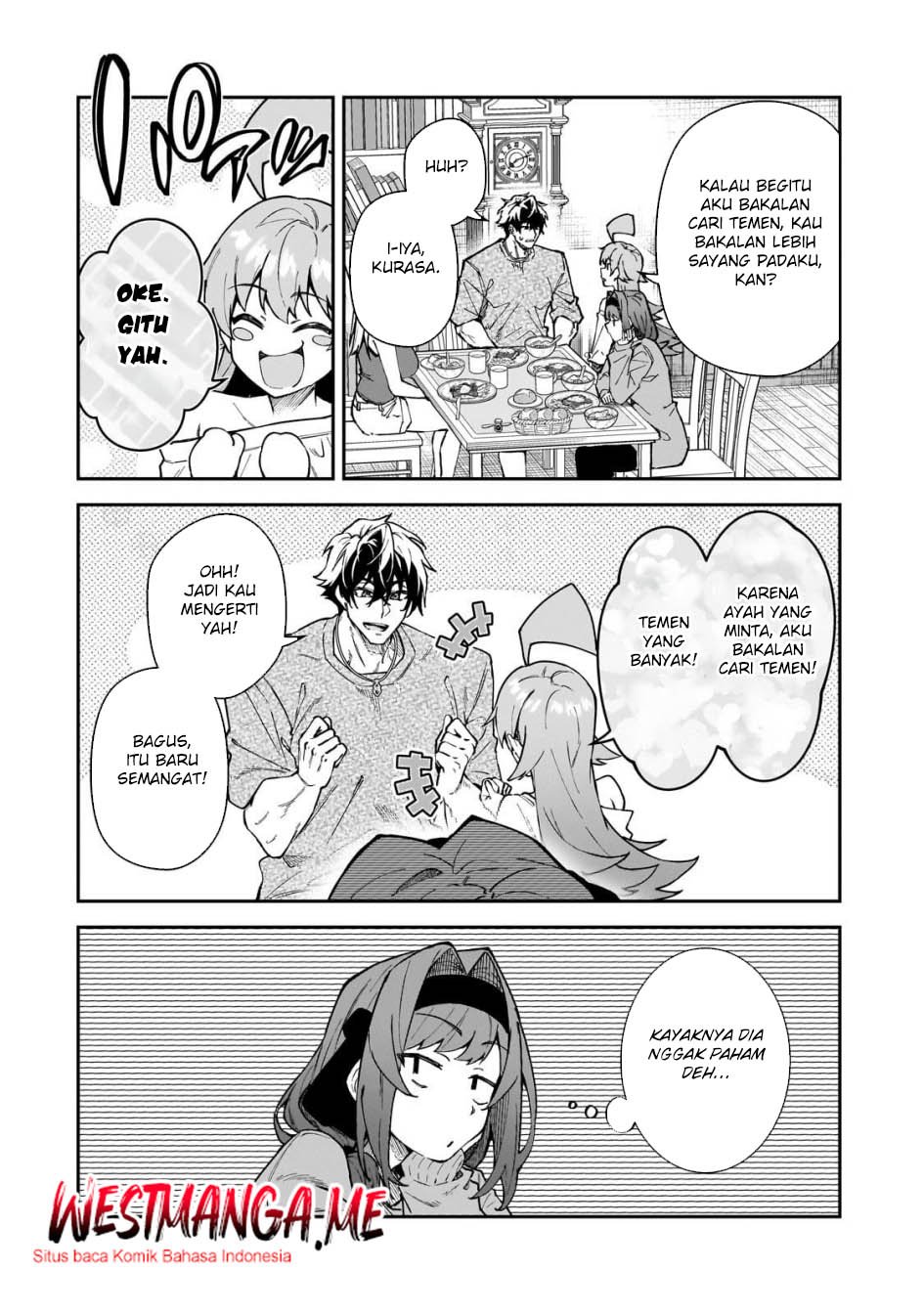 S Rank Boukensha de aru Ore no Musume-tachi wa Juudo no Father Con deshita Chapter 49 Bahasa Indonesia