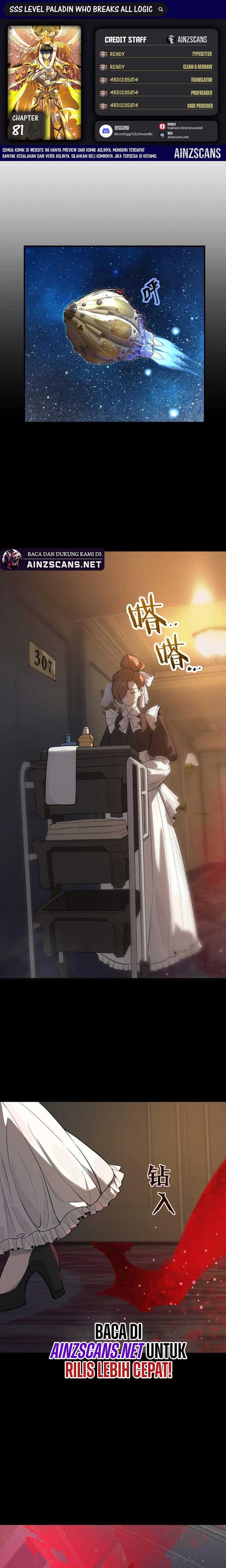 Dilarang COPAS - situs resmi www.mangacanblog.com - Komik sss level paladin who breaks all logic 081 - chapter 81 82 Indonesia sss level paladin who breaks all logic 081 - chapter 81 Terbaru 0|Baca Manga Komik Indonesia|Mangacan
