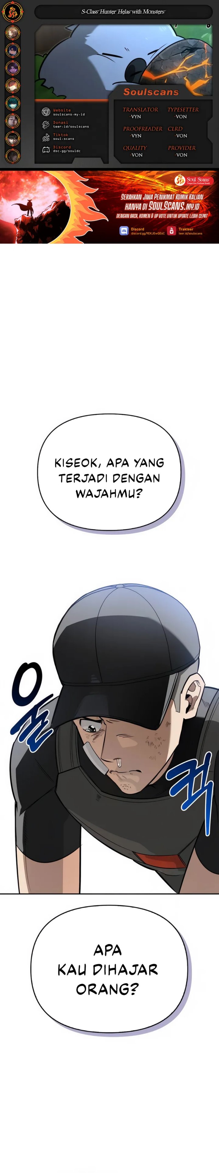 S-Class Hunter Heals with Monsters Chapter 10 Bahasa Indonesia