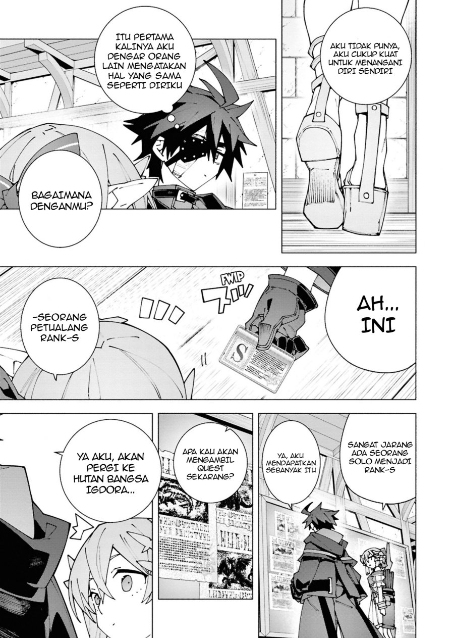 S-Kyuu Boukensha ga Ayumu Michi: Tsuihou Sareta Shounen wa Shin no Nouryoku Chapter 03.1 Bahasa Indonesia