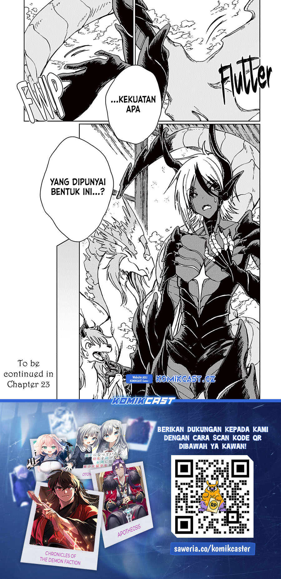 S-kyuu Guild wo Tsuihou saretakedo, Jitsu wa Ore dake Dragon no Kotoba ga Wakaru no de Chapter 22 Bahasa Indonesia