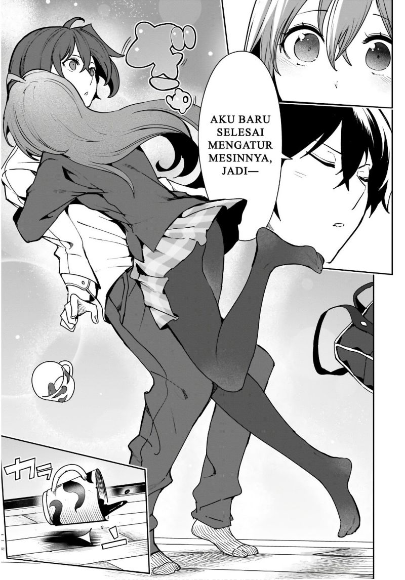 Saeki-san to, Hitotsu Yane no Shita: I’ll Have Sherbet! Chapter 06 Bahasa Indonesia